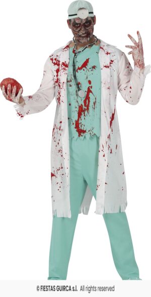 DISFRAZ DOCTOR ZOMBIE 14-16 Años