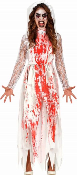 DISFRAZ NOVIA SANGRIENTA 14-16 AÑOS