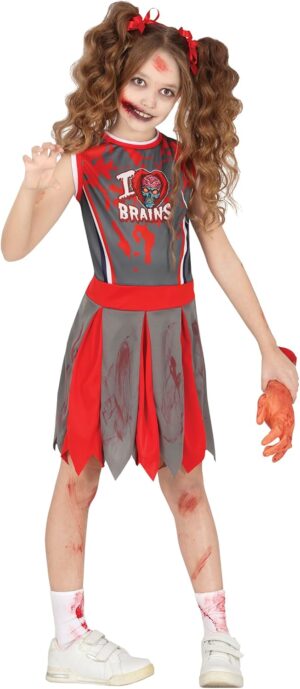 DISFRAZ ANIMADORA ZOMBIE 5-6 AÑOS