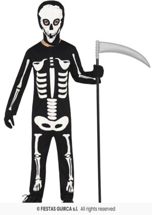 DISFRAZ ESQUELETO 3-4 Años