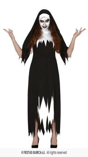 DISFRAZ MONJA ZOMBIE XL 44-46
