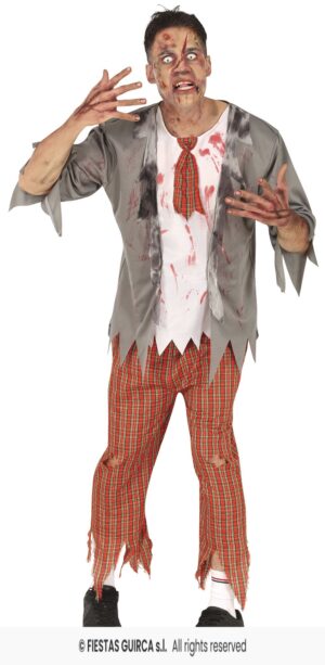 DISFRAZ COLEGIAL ZOMBIE SCHOOLER (M)