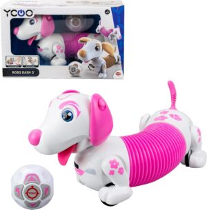 Robo Dash D Cachorro Robótico ROSA
