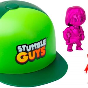 Stumble Guys Pack Gorra Con 2 Figuras Sorpresa