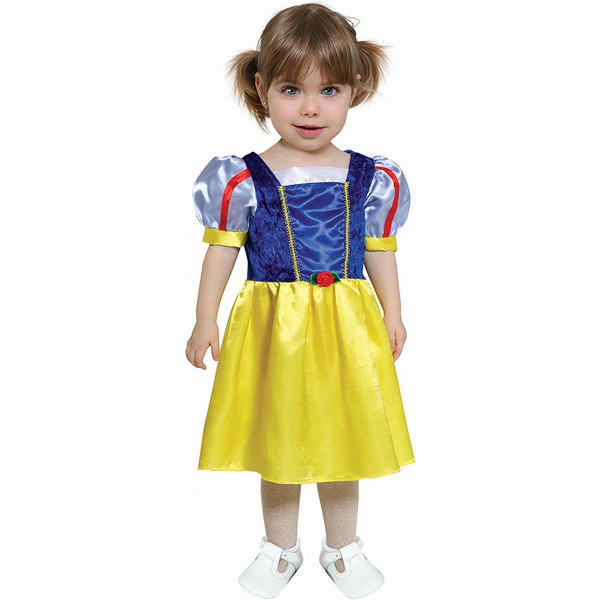 DISFRAZ PRINCESA DE LAS NIEVES 2-3 AÑOS