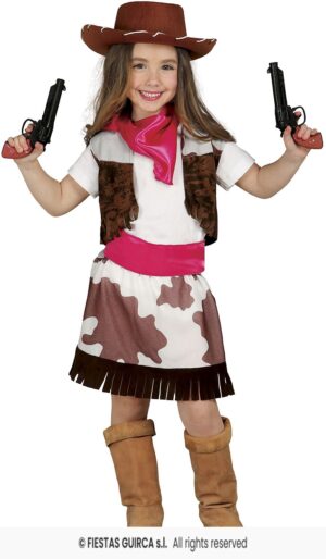 DISFRAZ VAQUERA COWGIRL 10-12 AÑOS