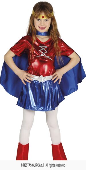 DISFRAZ SUPERHEROINA WONDER 10-12 AÑOS