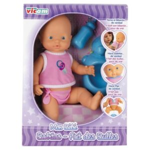 Muñeco Mon Bebe Babitas + accesorios.