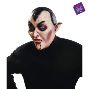 MASCARA DE DRACULA DE LATEX COMPLETA