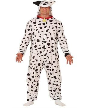 DISFRAZ DALMATA KIGURUMIMI, ADULTO, 52 – 54 (L)