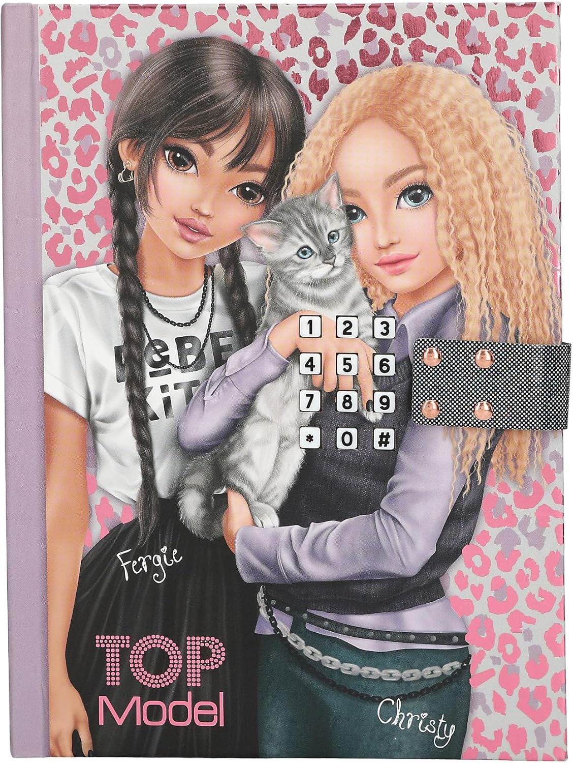 TOPModel diario con código secreto REBEL KITTY