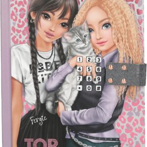 TOPModel diario con código secreto REBEL KITTY