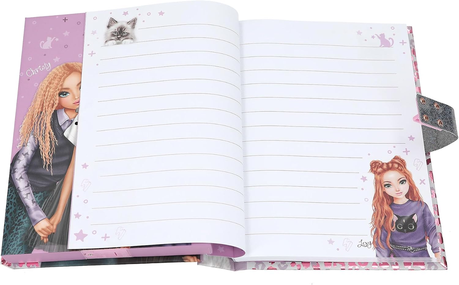 TOPModel diario con código secreto REBEL KITTY - Imagen 3