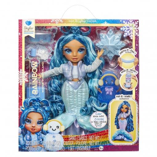 Rainbow High Muñeca Winter Wonderland - Blue