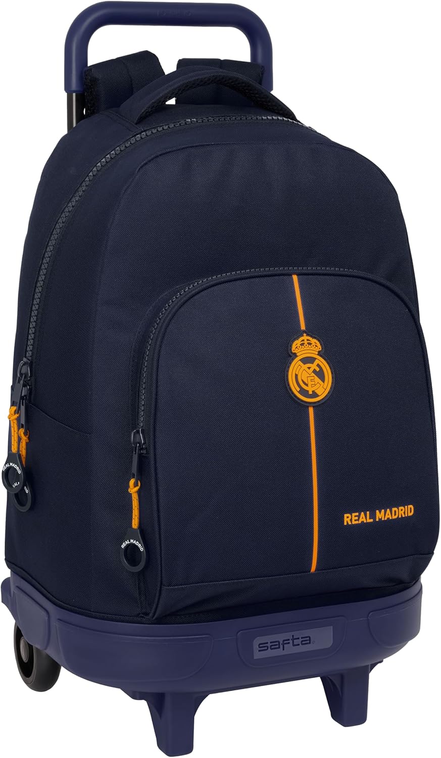 Mochila Real Madrid ruedas Compac 2ª equipación