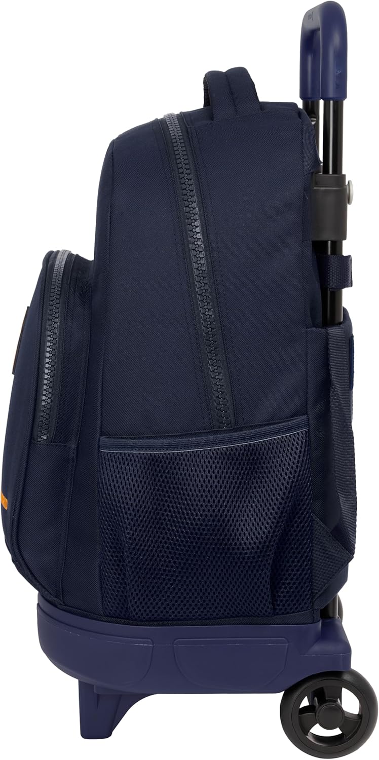 Mochila Real Madrid ruedas Compac 2ª equipación - Imagen 3