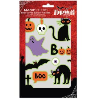 MAGIC STUDIO HALLOWEEN TATOO STICKER GLITTER