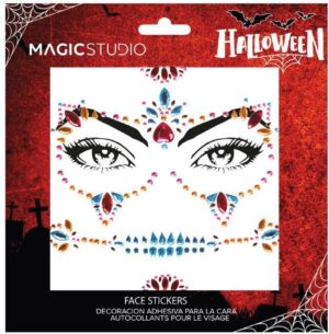 MAGIC STUDIO HALLOWEEN FACE GEMS STICKER