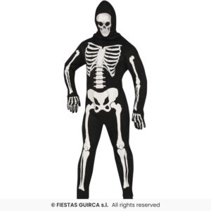 DISFRAZ ESQUELETO SKELETON (M)