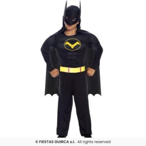 DISFRAZ BLACK HERO BATMAN 3-4 AÑOS