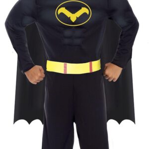 DISFRAZ BLACK HERO BATMAN 10-12 AÑOS