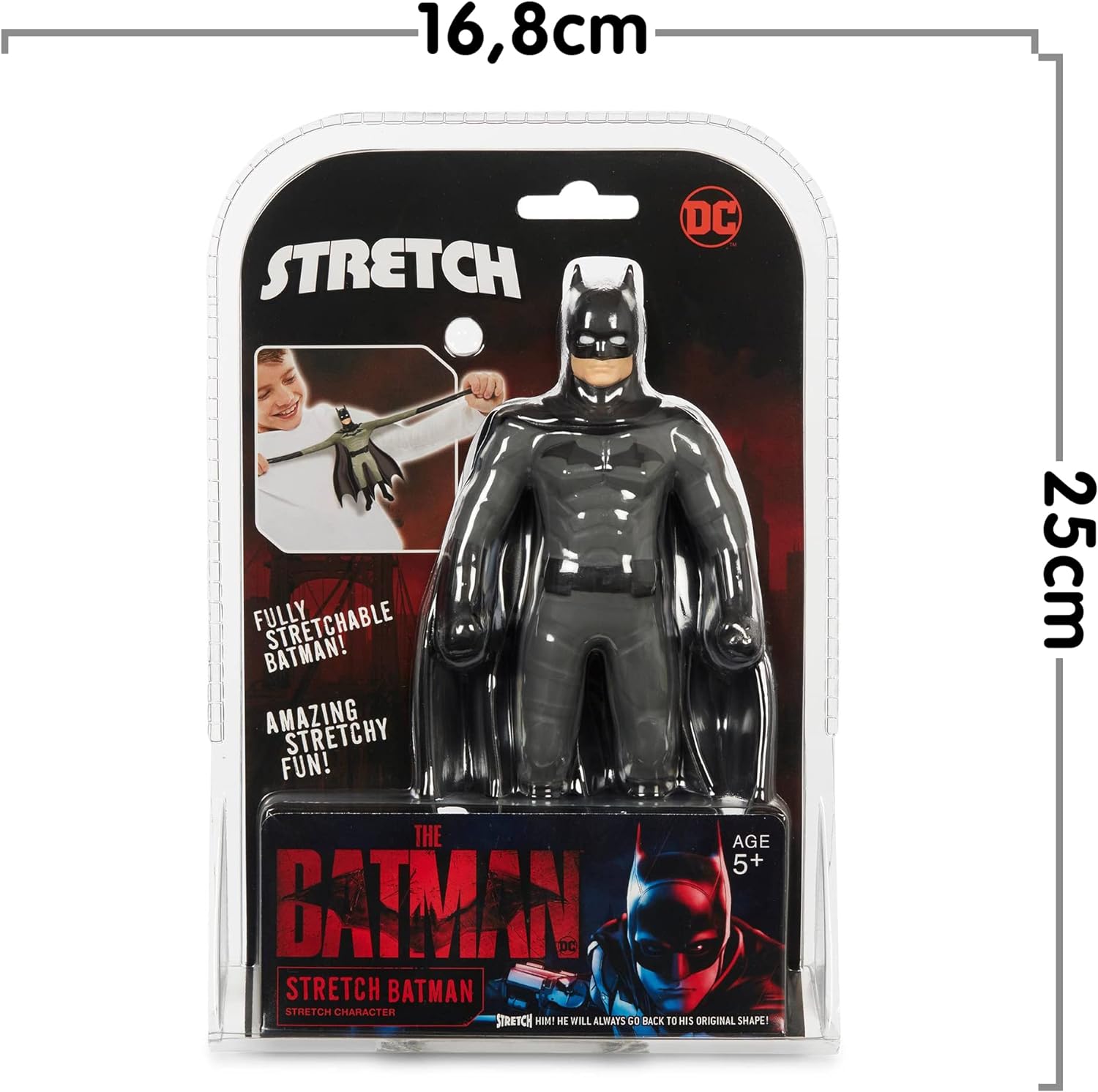 MINI STRETCH - BATMAN - 18CM - Imagen 2