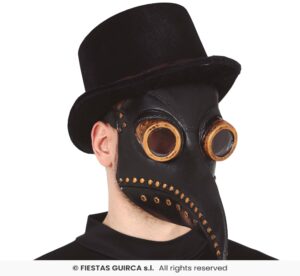 MASCARA PESTE, LATEX