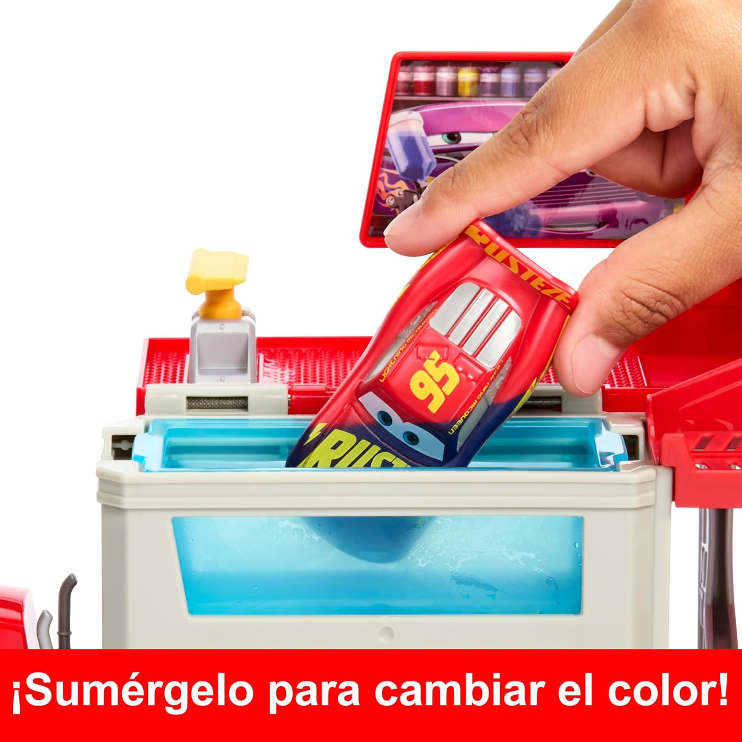 Disney Pixar Cars Color Changers Camión Mack Customizador - Imagen 3