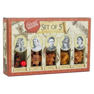 Set De 5 Rompecabezas The Great Minds Edición Mujeres Históricas