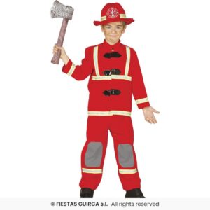 DISFRAZ BOMBERO 5-6 Años