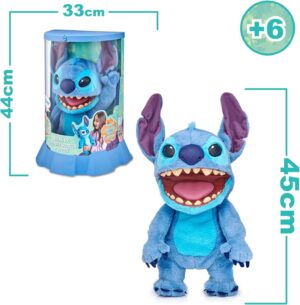 Stitch Real Fx Peluche Interactivo