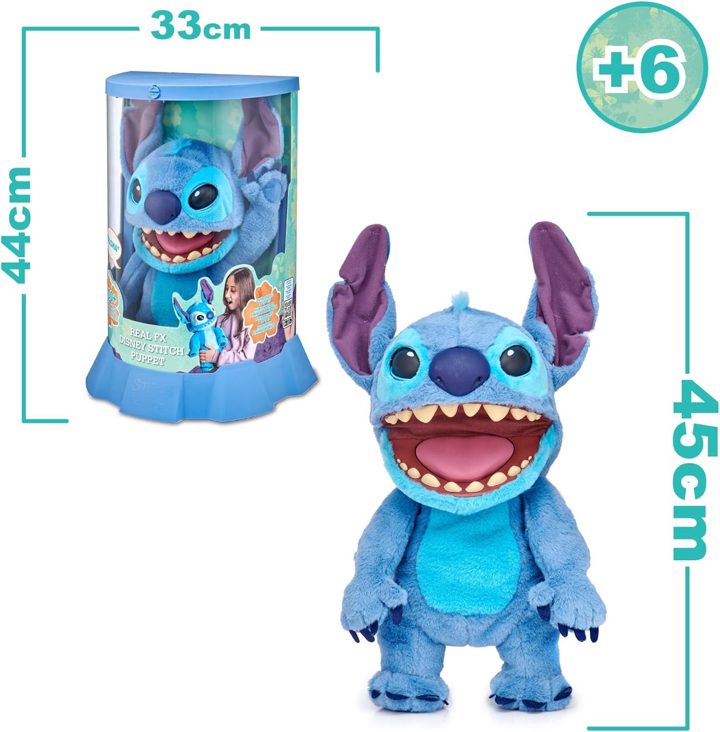 Stitch Real Fx Peluche Interactivo