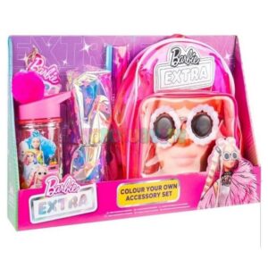 Colorea tus Accesorios Barbie Mochila Botella