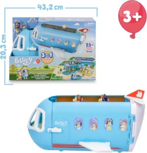 Bluey Avión 3 en 1
