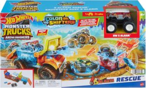 Hot Wheels Monster Trucks Arena World Rescate 5-Alarm