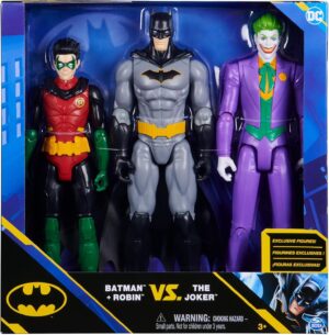 Batman Pack 3 Figuras Exclusivas de 30cm