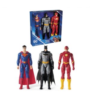 Pack 3 Figuras Batman, Superman y Flash