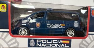 FURGÓN POLICÍA Nacional Coche metálico Juguete para niños y coleccionistas.