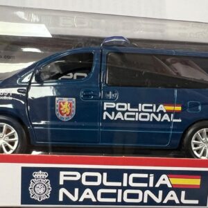 FURGÓN POLICÍA Nacional Coche metálico Juguete para niños y coleccionistas.