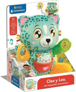 Cleo y Leo Leopardos Interactivos - Peluche Interactivo