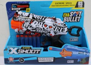 PISTOLA GRAFITI DARDOS