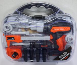 MALETIN HERRAMIENTAS CON TALADRO 19 PZ