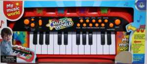 ORGANO ELECTRONICO CON MELODIAS Y LUCES