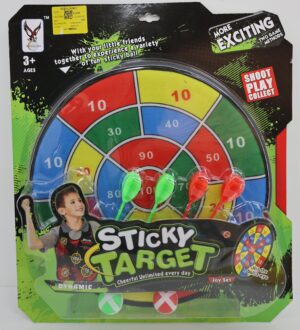 DIANA VELCRO CON 4 DARDOS + 2 BOLAS