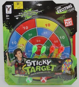 DIANA VELCRO CON 4 DARDOS + 2 BOLAS