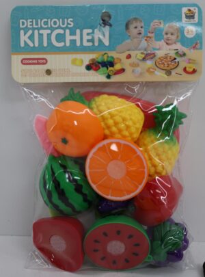 BANDEJA FRUTAS VELCRO 12 PZAS