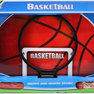 CANASTA BALONCESTO + PELOTA + INFLADOR