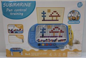 Pizarra Mosaico de Colores Infantil 3 en 1 – Juego Educativo de Coordinación