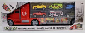CAMION PORTACOCHES + 6 VEHICULOS ACC