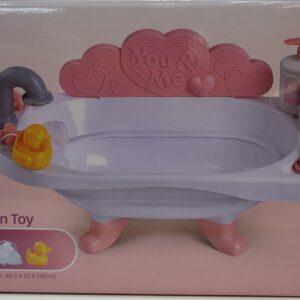 BAÑERA CON AGUA + 6 ACCESORIOS